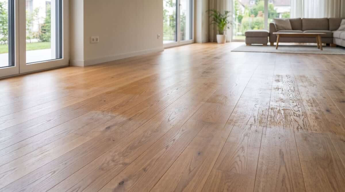 Parquet floor with varying surface condition — deep cleaning, care or renovation?