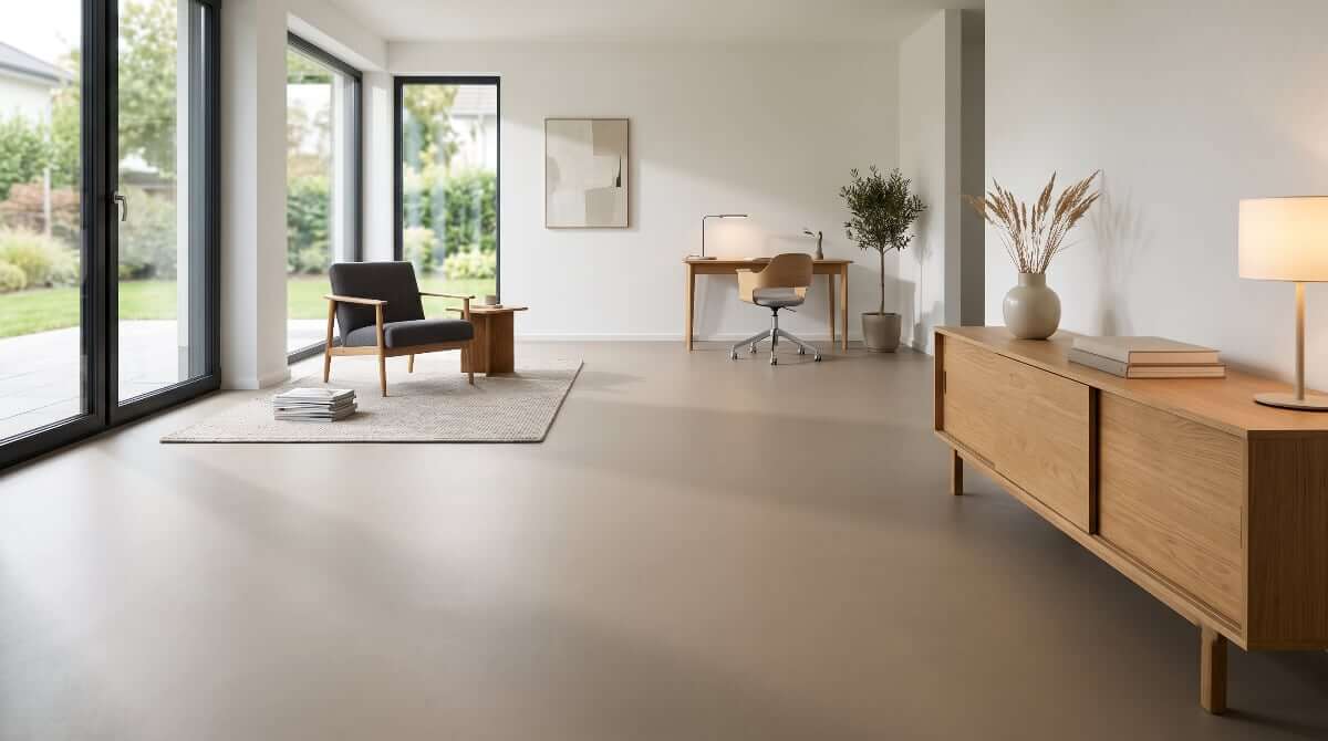 Linoleum in München – natürlicher Bodenbelag mit eigenständiger Materialwirkung