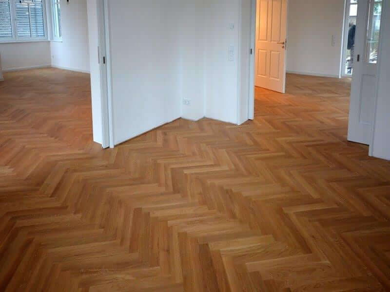 Professionally installed parquet flooring in Munich by Parkett Stelzl